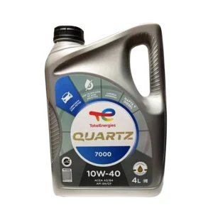 ACEITE 10W40 4LT QUARTZ 7000 API SN CF TOTAL UE:3