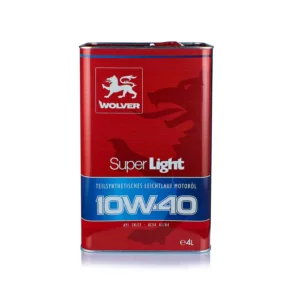 ACEITE 10W40 4LT SUPER LIGHT API SN CF WOLVER UE:4